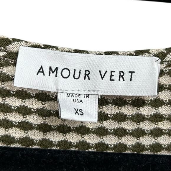 Amour Vert Black and White Maxi Dress - Picture 3 of 6